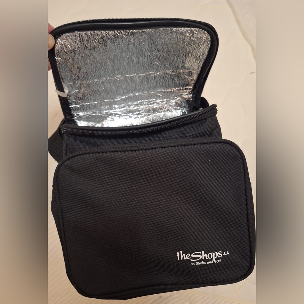 Black Insulated Cooler Bag